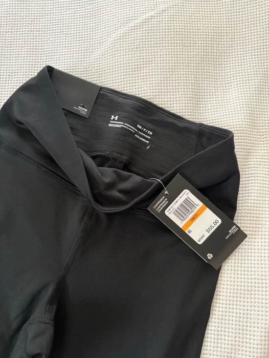 Under Armour Black Compression High-Rise Full Length Leggings - Picture 5 of 9